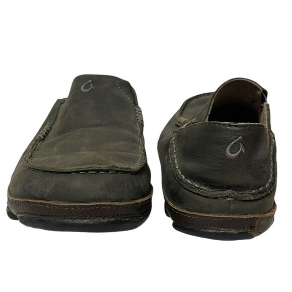 OLUKAI Men’s Moloa Leather Slippers 9.5 main image 5